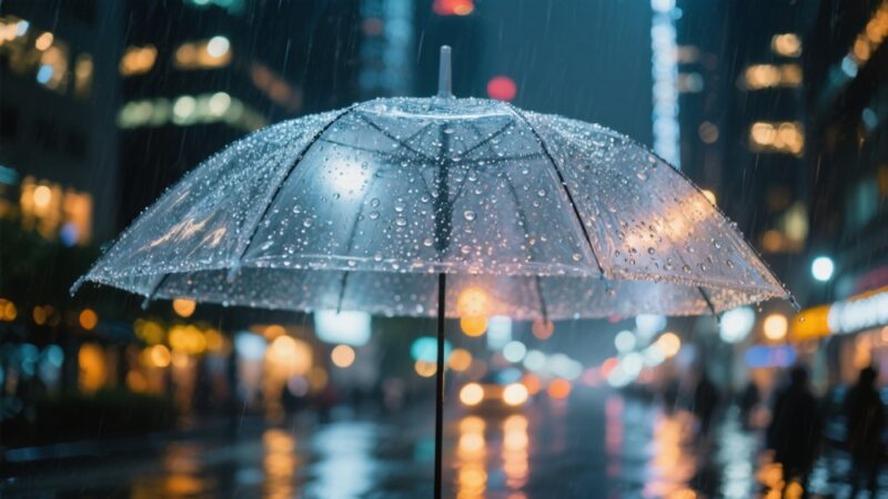Burze i podtopienia na Sądecczyźnie: Uważaj na niebezpieczne zjawiska pogodowe!