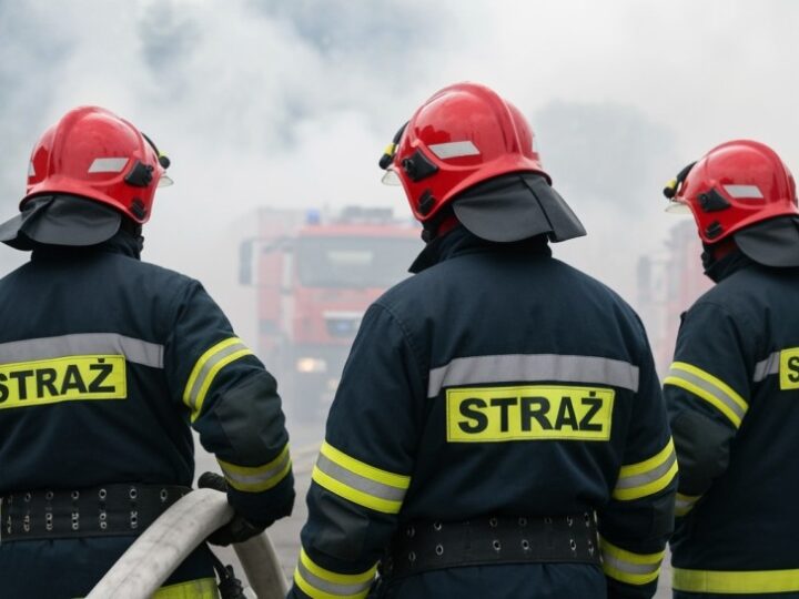 Pożar i wypadek: dramatyczne zdarzenia w Maszkowicach i Nowym Sączu
