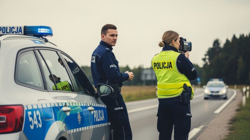 Sądecka drogówka przeprowadziła masowe kontrole: 3106 kierowców sprawdzonych, 10 nietrzeźwych za kierownicą!