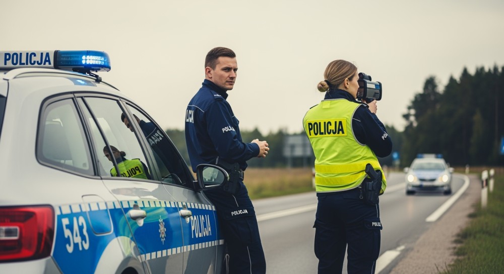 Sądecka drogówka przeprowadziła masowe kontrole: 3106 kierowców sprawdzonych, 10 nietrzeźwych za kierownicą!