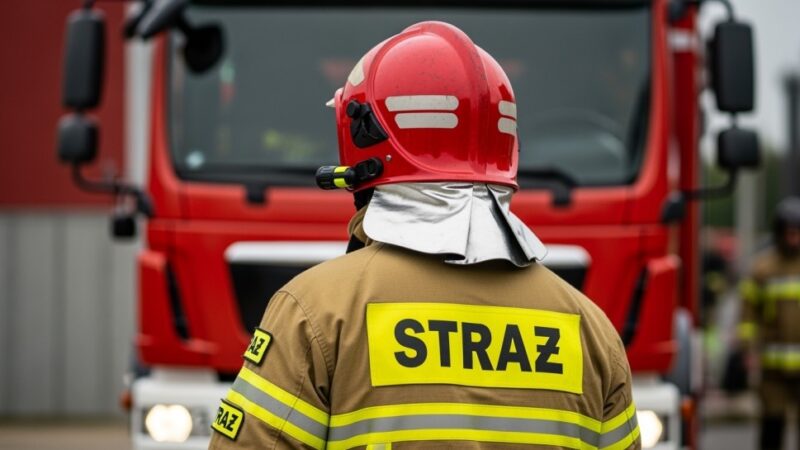 Wybuch gazu w Krynicy Zdroju i plamy na jezdni: intensywne interwencje strażaków w Nowym Sączu