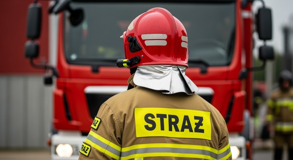 Wybuch gazu w Krynicy Zdroju i plamy na jezdni: intensywne interwencje strażaków w Nowym Sączu