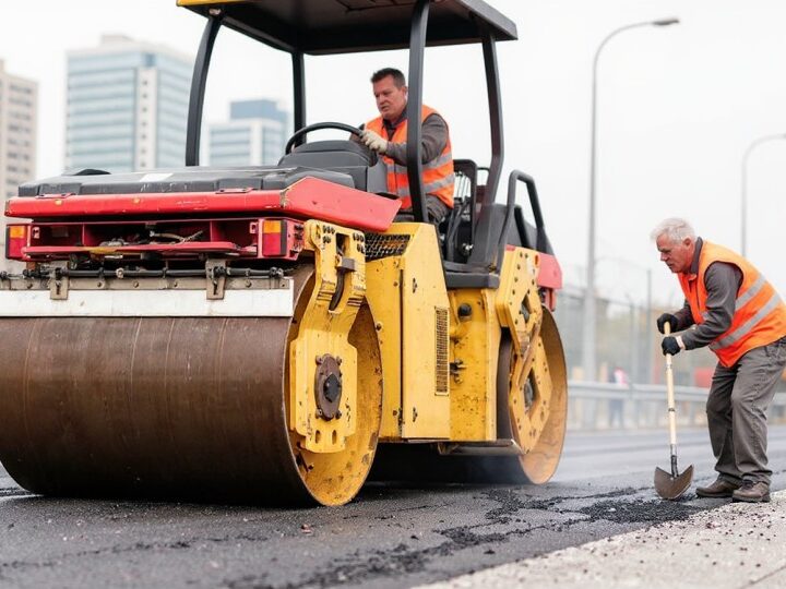 Nowy chodnik i oświetlenie w Ptaszkowej – prace na finiszu!
