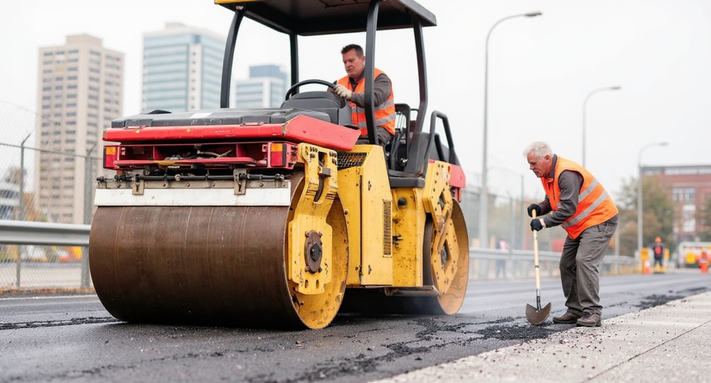 Nowy chodnik i oświetlenie w Ptaszkowej – prace na finiszu!