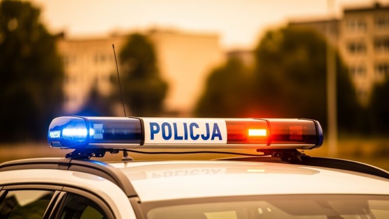 Nocne interwencje służb 7/8 listopada 2025: wypadki, pożary i zagrożenia chemiczne