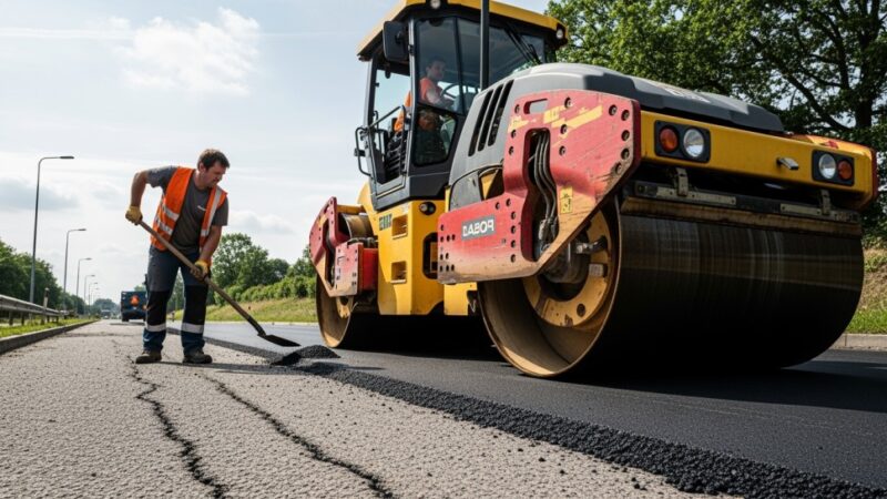 Dąbrowa zyskała nową, bezpieczną drogę – otwarcie już za nami!