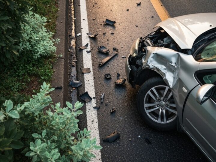 Nocne interwencje służb: Zderzenia i zagrożenia na drogach 14/15 grudnia 2025 roku