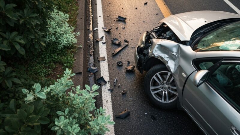 Nocne interwencje służb: Zderzenia i zagrożenia na drogach 14/15 grudnia 2025 roku