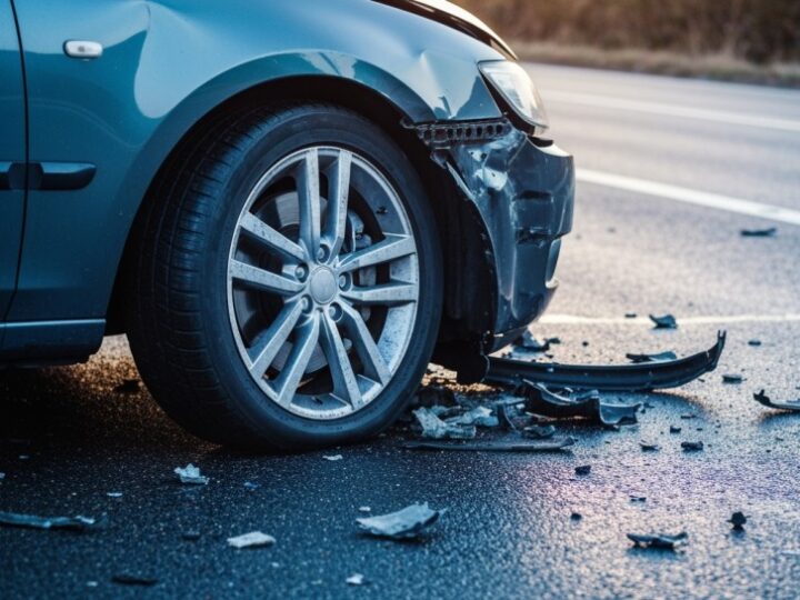 Służby w Nowym Sączu w akcji: złamane drzewa i kolizje na drogach