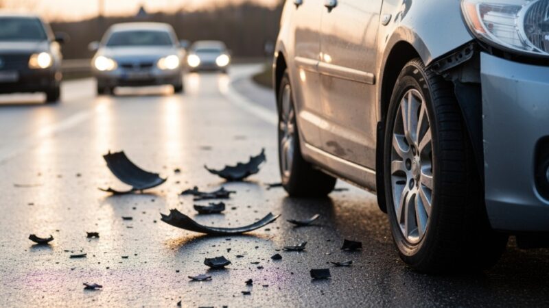 Nowy Sącz: Straż Pożarna w Akcji – Kolizje i Zagrożenia na Drogach