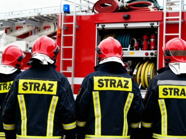 Nowy wóz ratowniczo-gaśniczy dla OSP Podrzecze – radosne wydarzenie w gminie Podegrodzie!