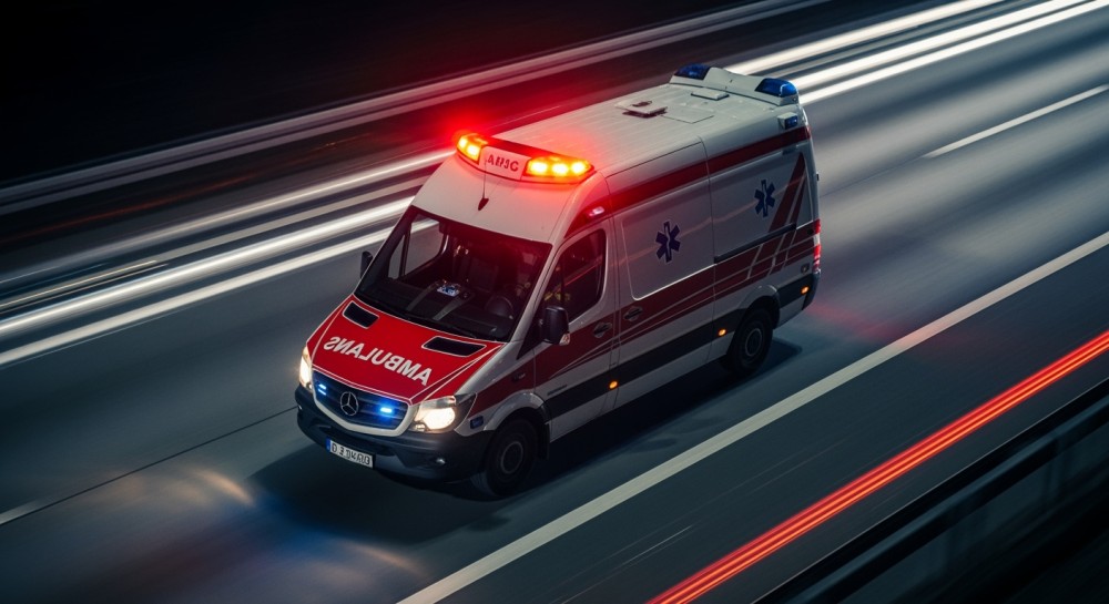 Policjanci ratują wychłodzonego mężczyznę w Nowym Sączu