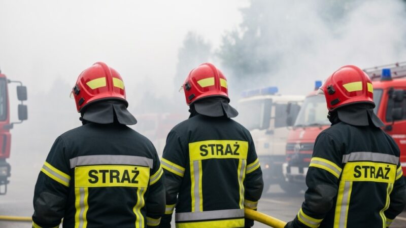 Pożar w Bukowiecu: trzy godziny akcji, na szczęście bez poszkodowanych