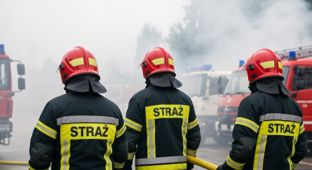 Pożar w Bukowiecu: trzy godziny akcji, na szczęście bez poszkodowanych