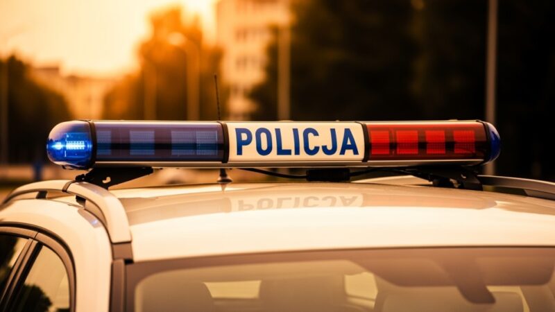 Mężczyzna zaatakował policjantów nożem podczas interwencji ratunkowej