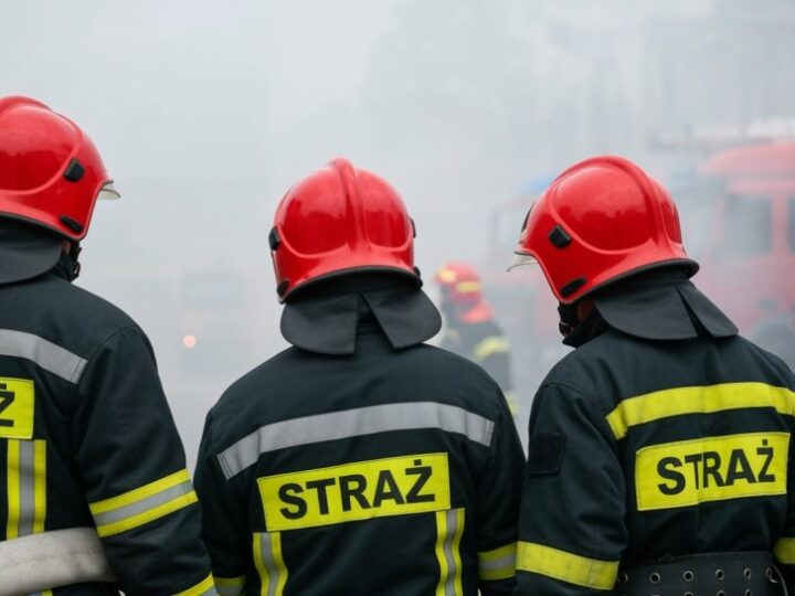 Interwencje straży pożarnej w Nowym Sączu: pożary i zagrożenia z 2-3 lutego 2026 roku