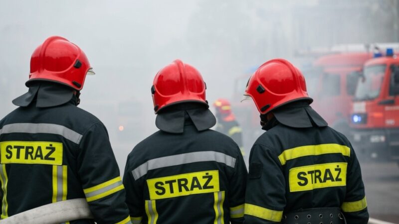 Interwencje straży pożarnej w Nowym Sączu: pożary i zagrożenia z 2-3 lutego 2026 roku