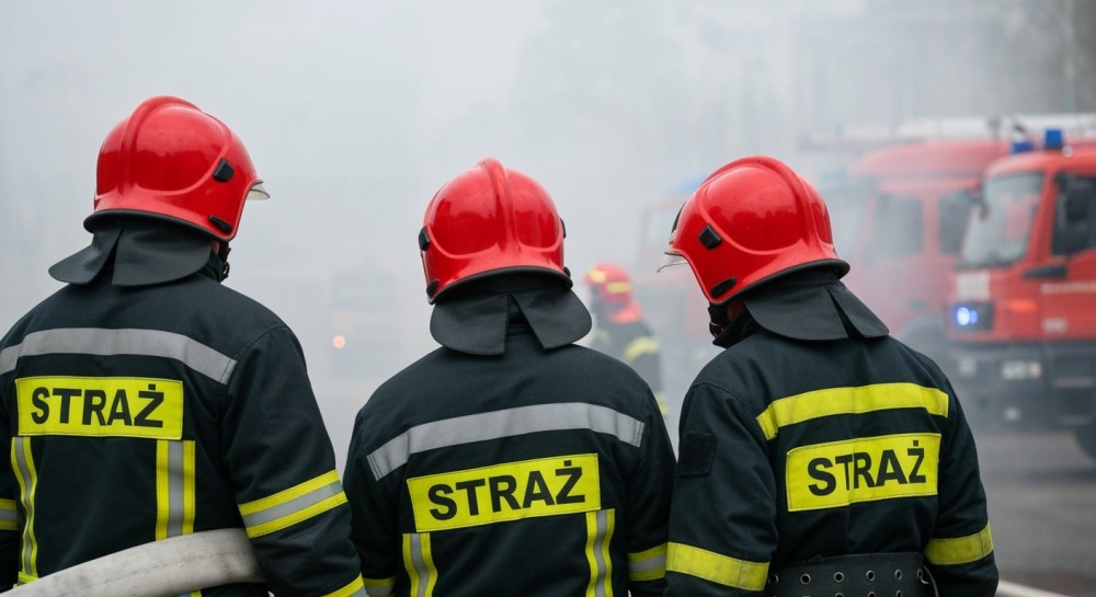 Interwencje straży pożarnej w Nowym Sączu: pożary i zagrożenia z 2-3 lutego 2026 roku