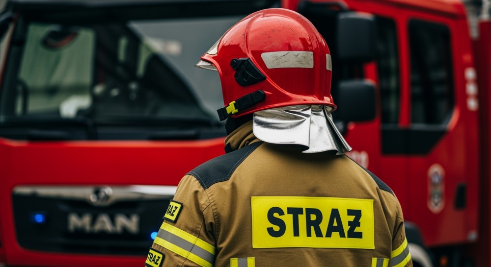 Nocne interwencje służb 22/23 marca 2026: pożary i wypadki w regionie