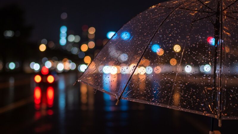 Intensywne deszcze w Krynicy – alert IMGW przed podtopieniami