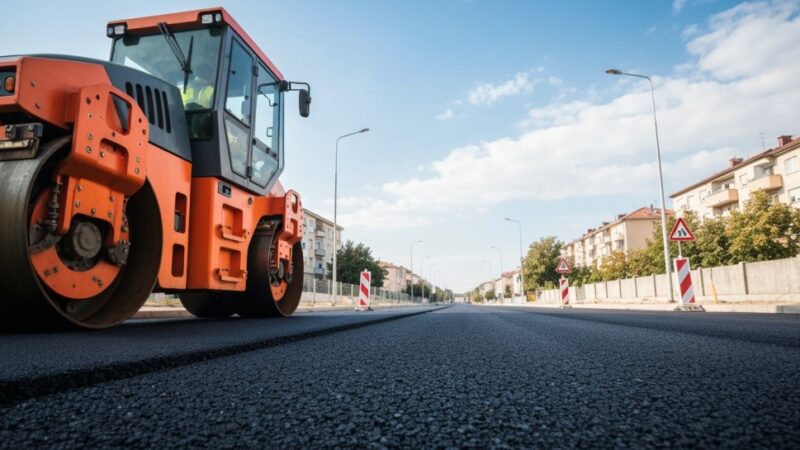 Betonowe drogi w Gminie Grybów: nowa inwestycja za niemal 900 tys.