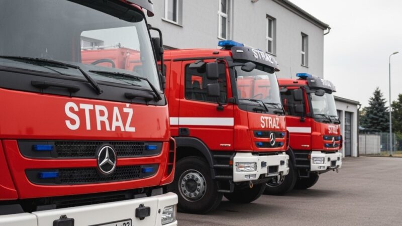 Nowa Jednostka Ratowniczo-Gaśnicza w Nowym Sączu: Inwestycja w bezpieczeństwo