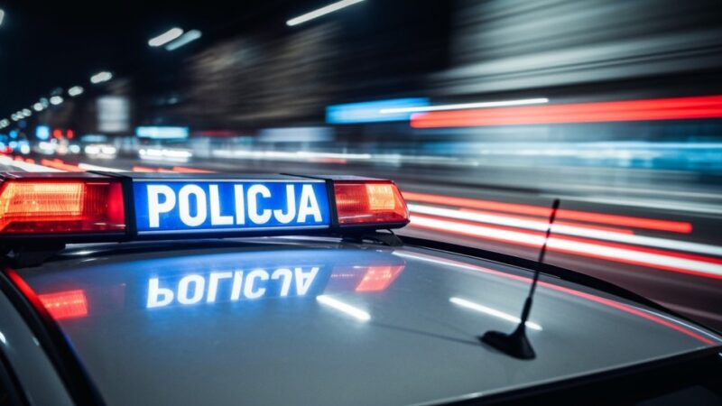 Zaginiony mężczyzna odnaleziony dzięki błyskawicznym działaniom policji