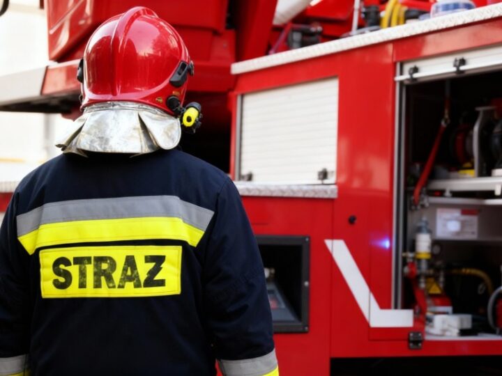 Strażacy z gminy doskonalą techniki gaszenia pożarów urządzeń pod napięciem