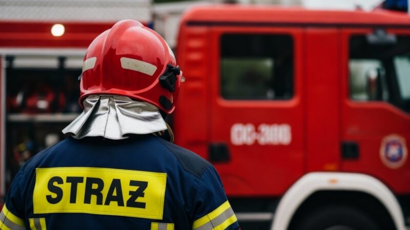 Polsko-słowackie warsztaty strażackie w Gminie Łącko: intensywne szkolenia dla ratowników
