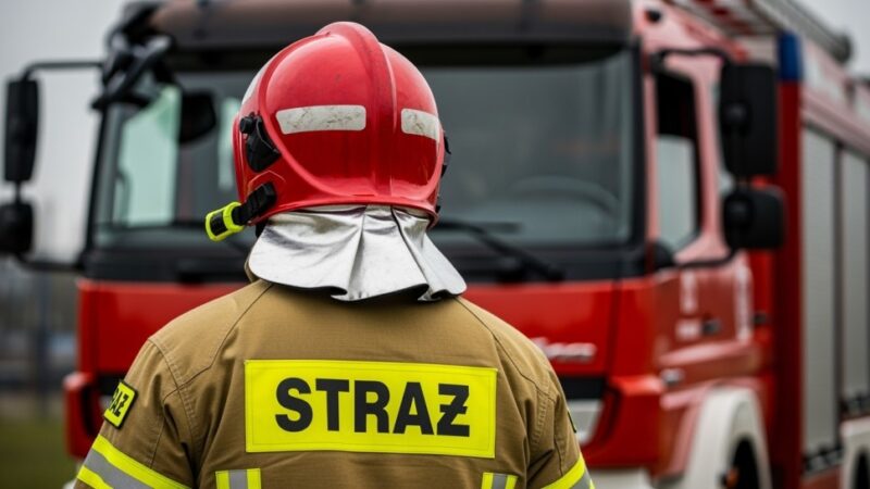 Bohaterowie w akcji: ćwiczenia strażaków OSP w Tęgoborzy