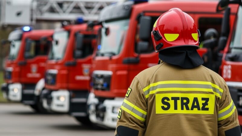 Zawody strażackie w Krynicy-Zdroju: zacięta rywalizacja i nagrody dla zwycięzców