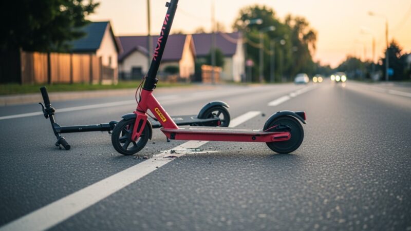 Hulajnoga dla dwojga: Jak chwila nieuwagi może zmienić wszystko