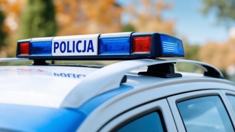 Policjanci z Krynicy-Zdroju uczyli dzieci bezpieczeństwa podczas festynu w Polanach